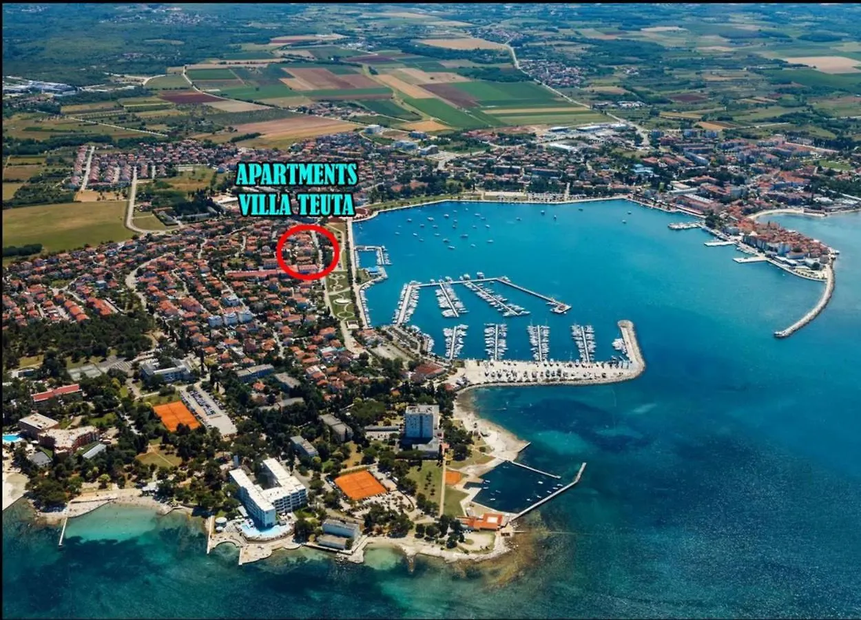 Apartments House Villa Teuta Close To The Sea Gostinjska kuća Umag